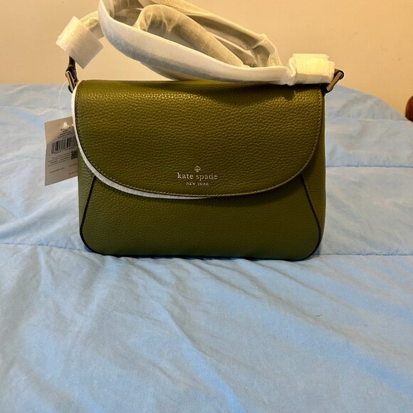 NEW KATE SPADE MONICA MEDIUM FLAP CROSSBODY - Picture 1 of 1